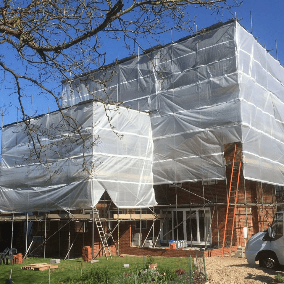 Roofing Challenger scaffolding