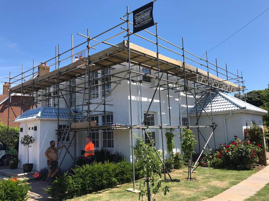 Another scaffolding job inb Dover, Kent